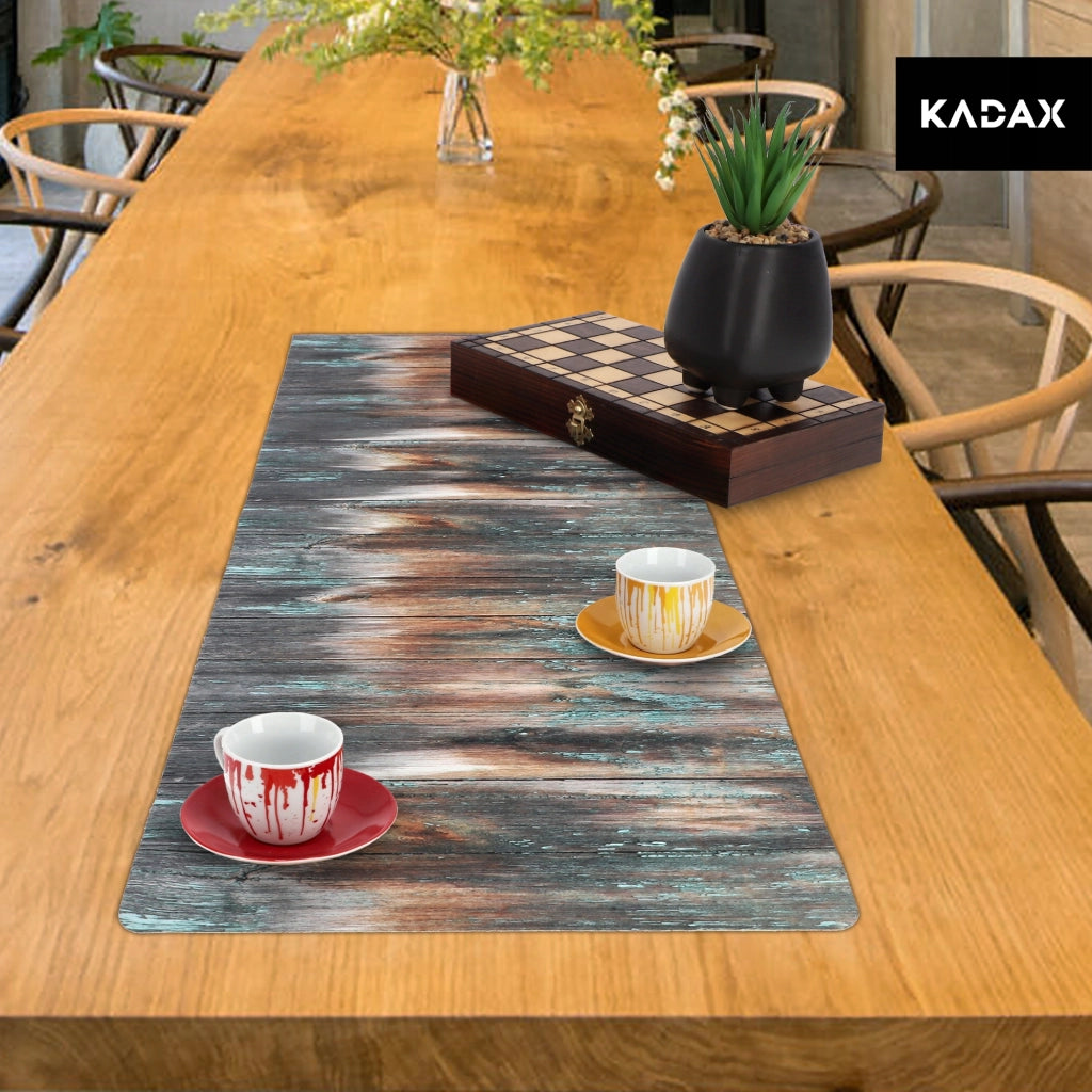 Tovaglia decorativa in feltro KADAX, stampata, 95x33 cm