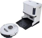 PowerDetect Robot Aspirapolvere Lavapavimenti 2 in 1, NeverTouch Pro Autosvuotante, Autoriempimento, Autopulizia, Navigazione 3D LiDAR, Bypass Ostacoli NeverStuck, WiFi/App, bianco RV2800ZEEUWH