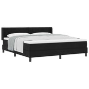 Letto box spring con materasso con materasso Nero 180 x 200 cm 3341183