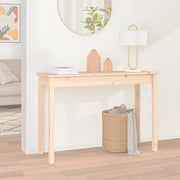 Tavolo Consolle 110x40x75 cm in Legno Massello di Pino cod mxl 29808