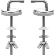 Cornat tec364991 cerniera con fissaggio per sedile wc, in acciai