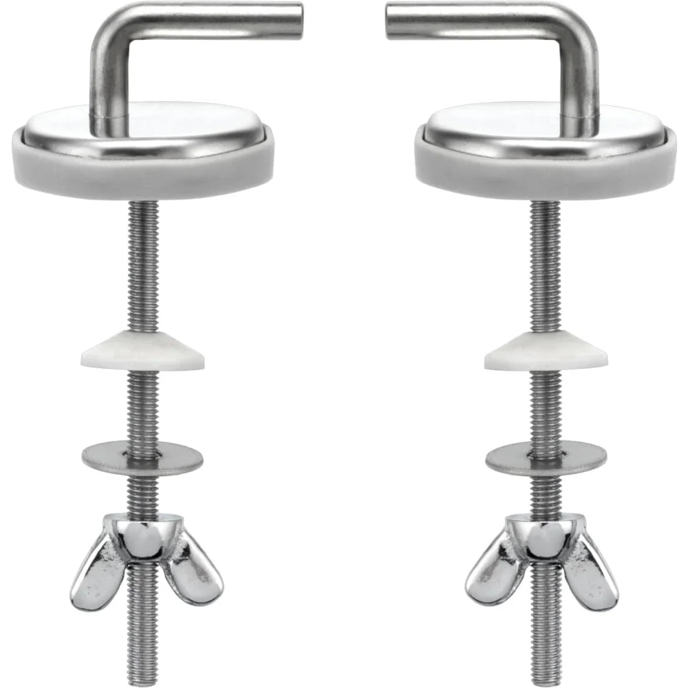 Cornat tec364991 cerniera con fissaggio per sedile wc, in acciai