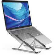 Supporto per Laptop e Tablet Opovolabile con Regolazione di Altezza - Antiscivolo - Incluso Borsa di Trasporto - Carico Massimo 5 kg - Supporto per Laptop e Tablet