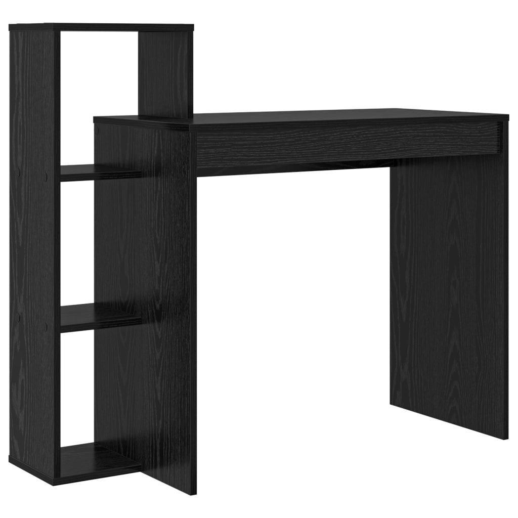 Scrivania Computer Rovere Nero