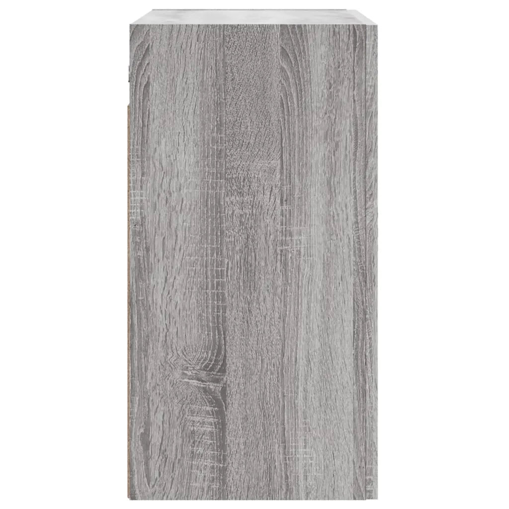 Mobile Pensile Grigio Sonoma 60x31x60 cm in Legno Multistrato