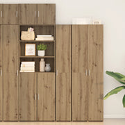 Credenza vitaXL Rovere Artigianale 30x42.5x185 cm Legno ingegnerizzato