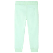 Pantaloni Tuta per Bambini Verde Brillante 116 CFW8650549