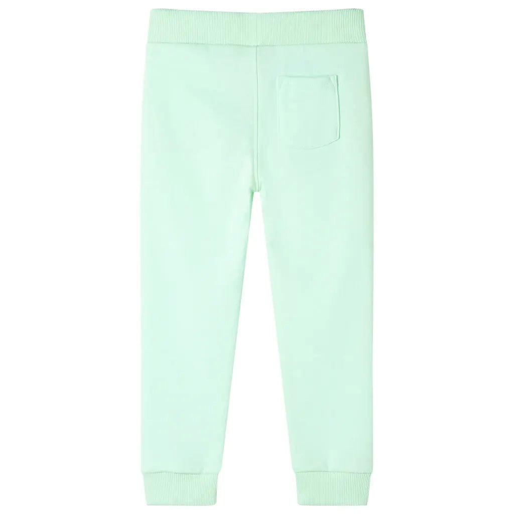 Pantaloni Tuta per Bambini Verde Brillante 116 CFW8650549