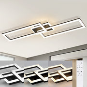 ZMH Lampada da soffitto LED in cristallo dal design moderno con telecomando - 56 W