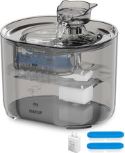 Fonte d'acqua automatica per gatti 2,2L Silenziosa fonte d'acqua per gatti con filtro attivo a carbone Silenziosa fonte d'acqua per gatti con filtro attivo a carbone con pompa intelligente