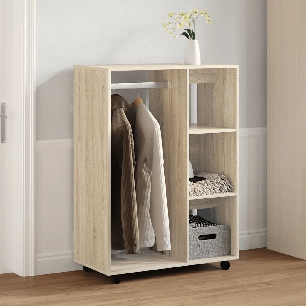 Armadio Rovere Sonoma 80x40x110 cm in Legno Multistrato 808516
