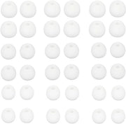 Orecchini di sostituzione - accessori per cuffie in-ear - pezzi di sostituzione in silicone - diametro interno 4,5-6 mm - 36 pezzi