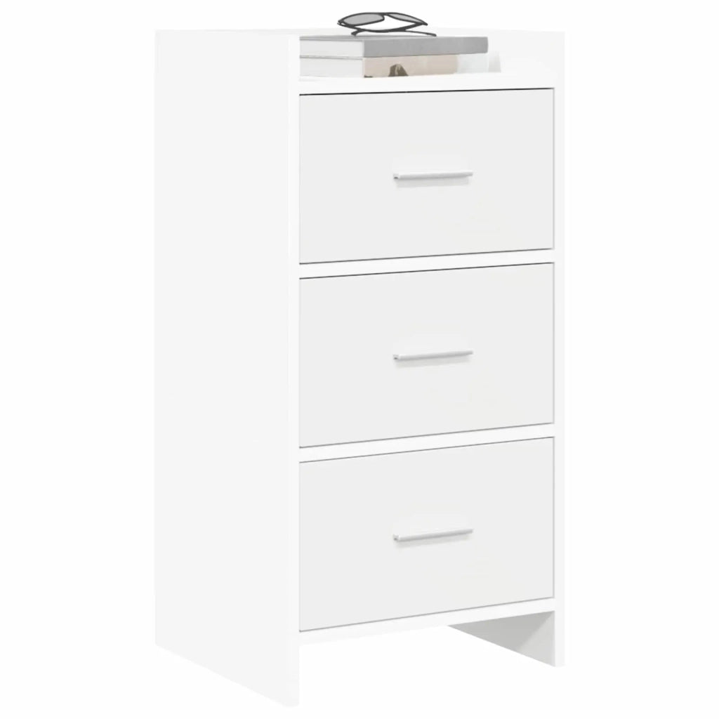 Credenza Bianco 40 x 36 x 80 cm Legno ingegnerizzato 8011059