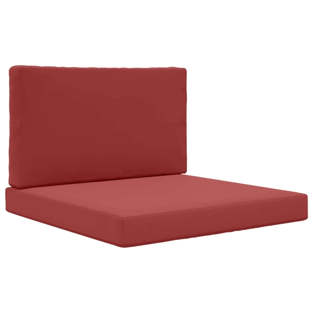 Cuscino per divano da esterno 2 pcs Rosso vino Poliestere