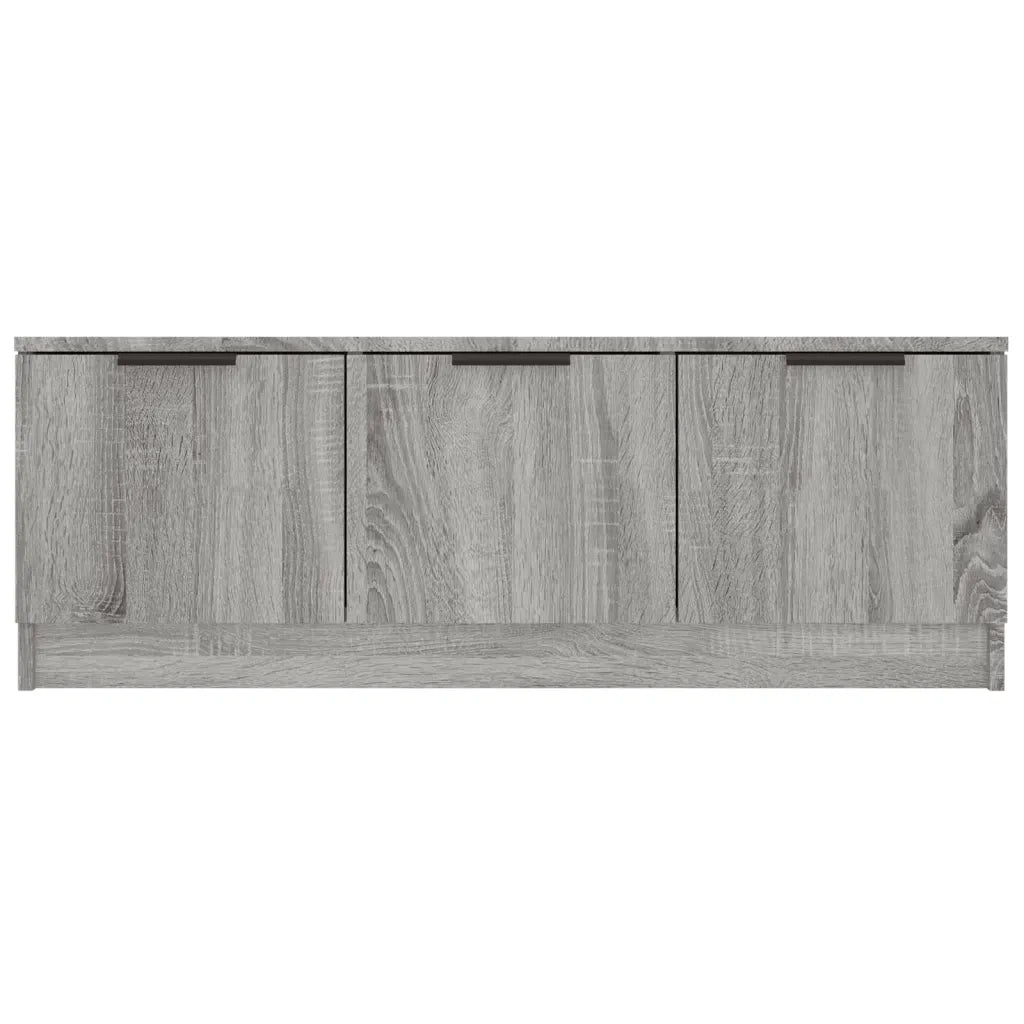 Mobile TV Grigio Sonoma 102x35x36,5 cm in Legno Multistrato cod mxl 21126