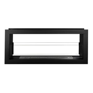 Camino a Bioetanolo da Incasso Bifacciale 90x15,2x40 cm Montefalco 90 Nero