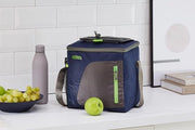 Borsa refrigerante Radiance medium 15 litri - borsa di spesa isolata in poliestere, blu 21,6 x 29,2 x 25,4 cm - borsa isolata pieghevole per sport, picnic, ufficio, auto o vacanza