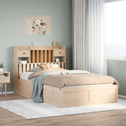 Letto senza Materasso 135x190 cm in Legno Massello di Pino 3323509