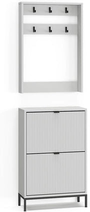 Vicco Armadio Eliza, Bianco, 60 x 92 cm Set, 2 parti