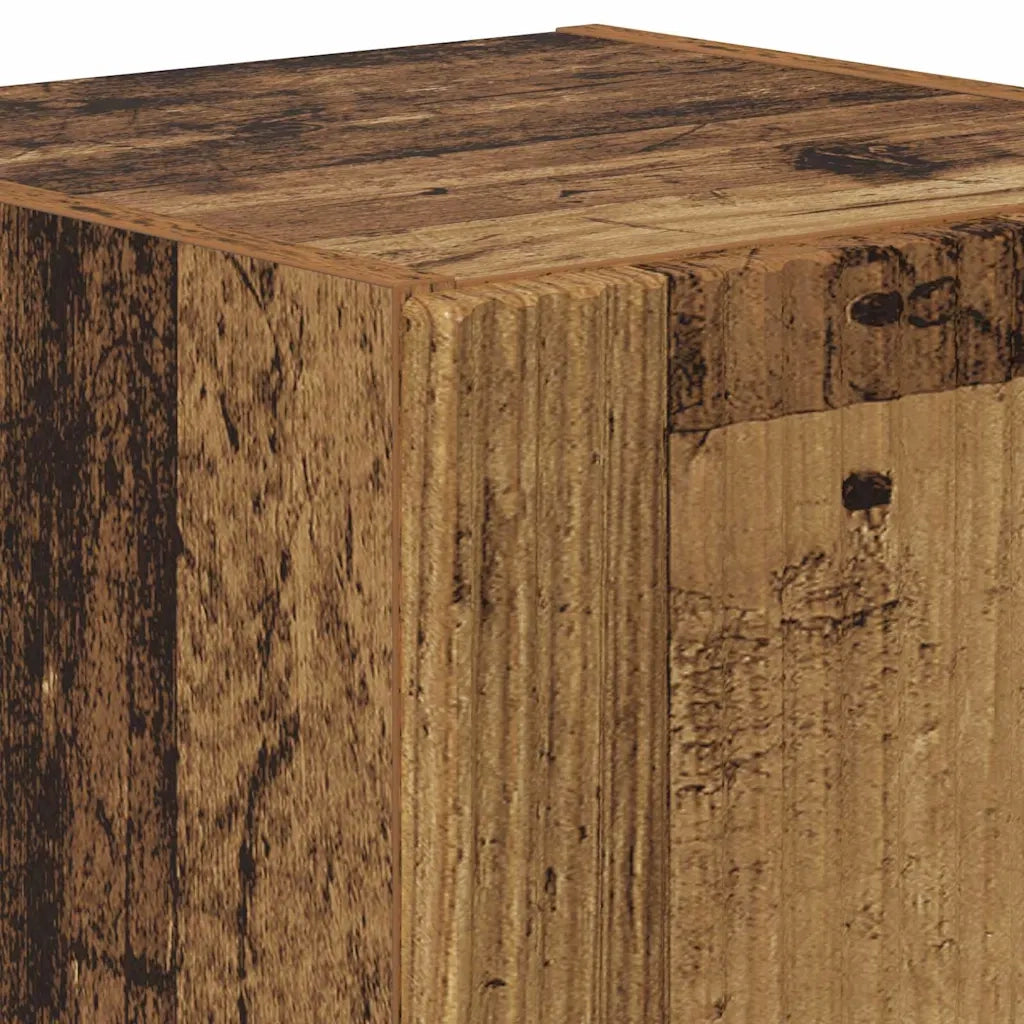 Mobile TV da parete 2 pcs Legno vecchio 30 x 31 x 40 cm