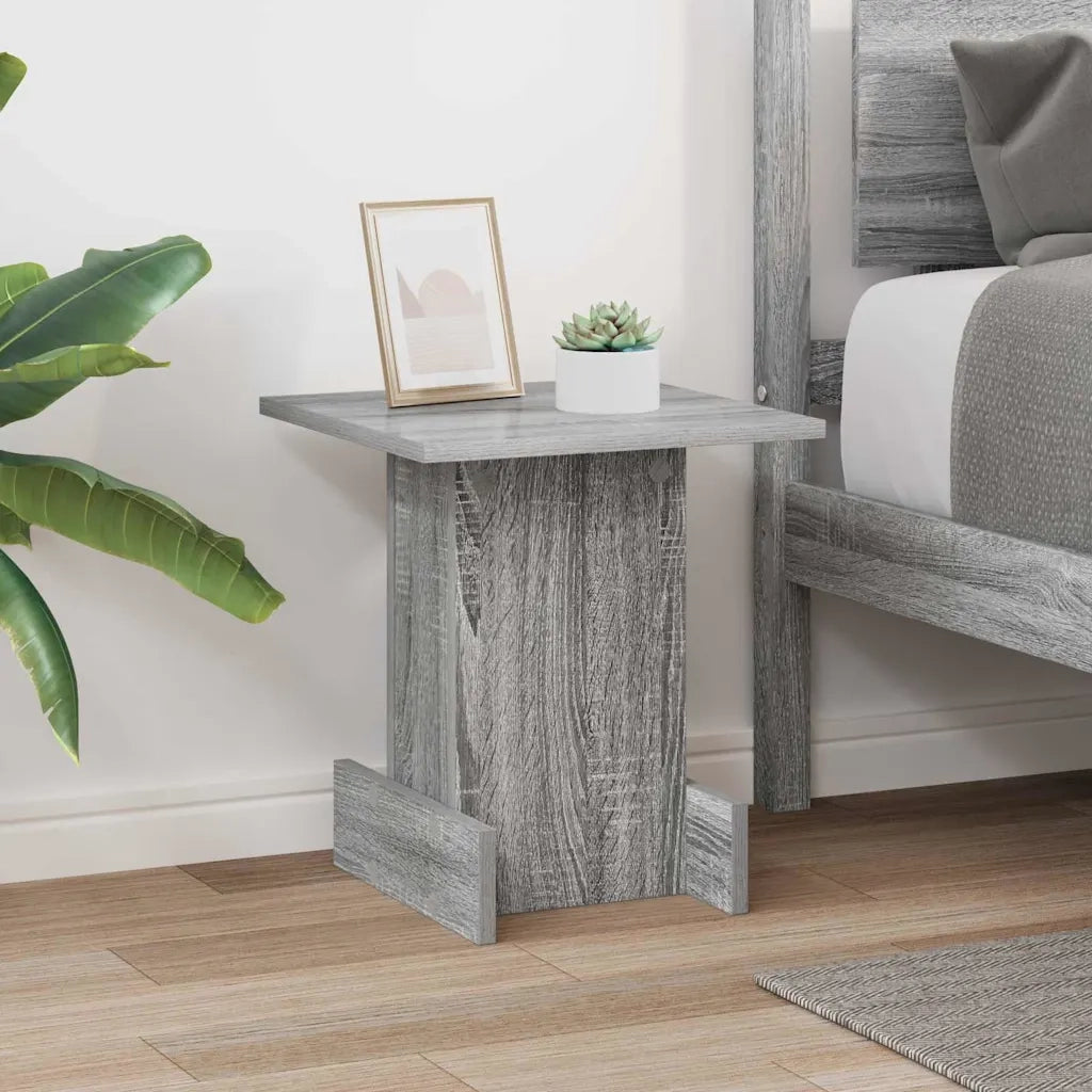 Tavolino Grigio Sonoma 35,5 x 35 x 40 cm Legno multistrato