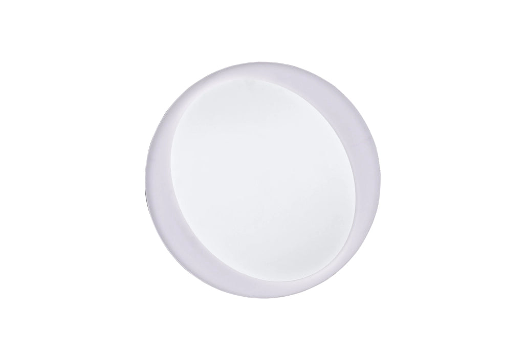Plafoniera da Interno a LED in Plastica Grigio