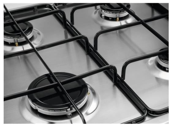 Electrolux KGS6404SX Piano cottura a gas Serie 300 Slim side control 60cm