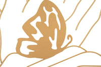 Pannello da Muro Hands on Face 60x1x80 cm in Ferro