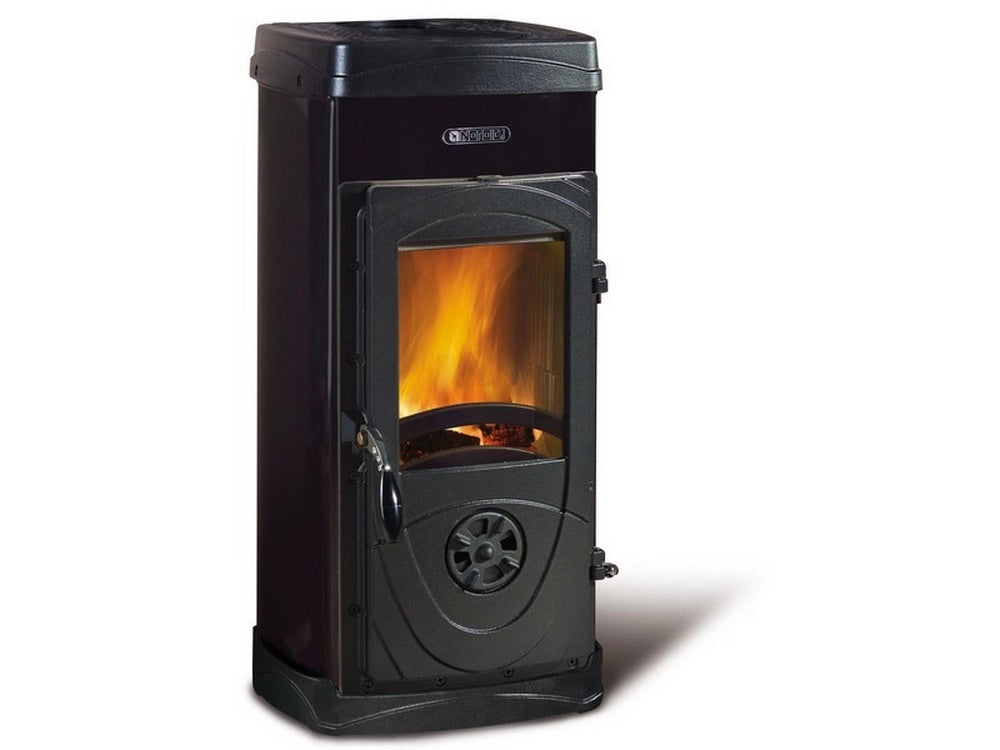 1pz la nordica stufa a legna super junior col. nero cod:ferx.vit49530
