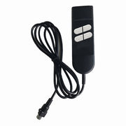 Adatto per telecomandi di divani relax elettrici, comando manuale di sedie altezzabili con 4 pulsanti e 5 contatti, compatibile con 2 motori - per divani relax o sedie altezzabili.