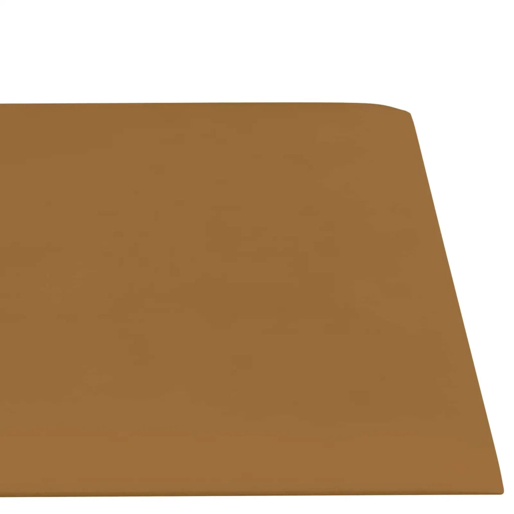Testiera da Parete 12 pcs Marrone 60 x 15 cm Velluto 42046524
