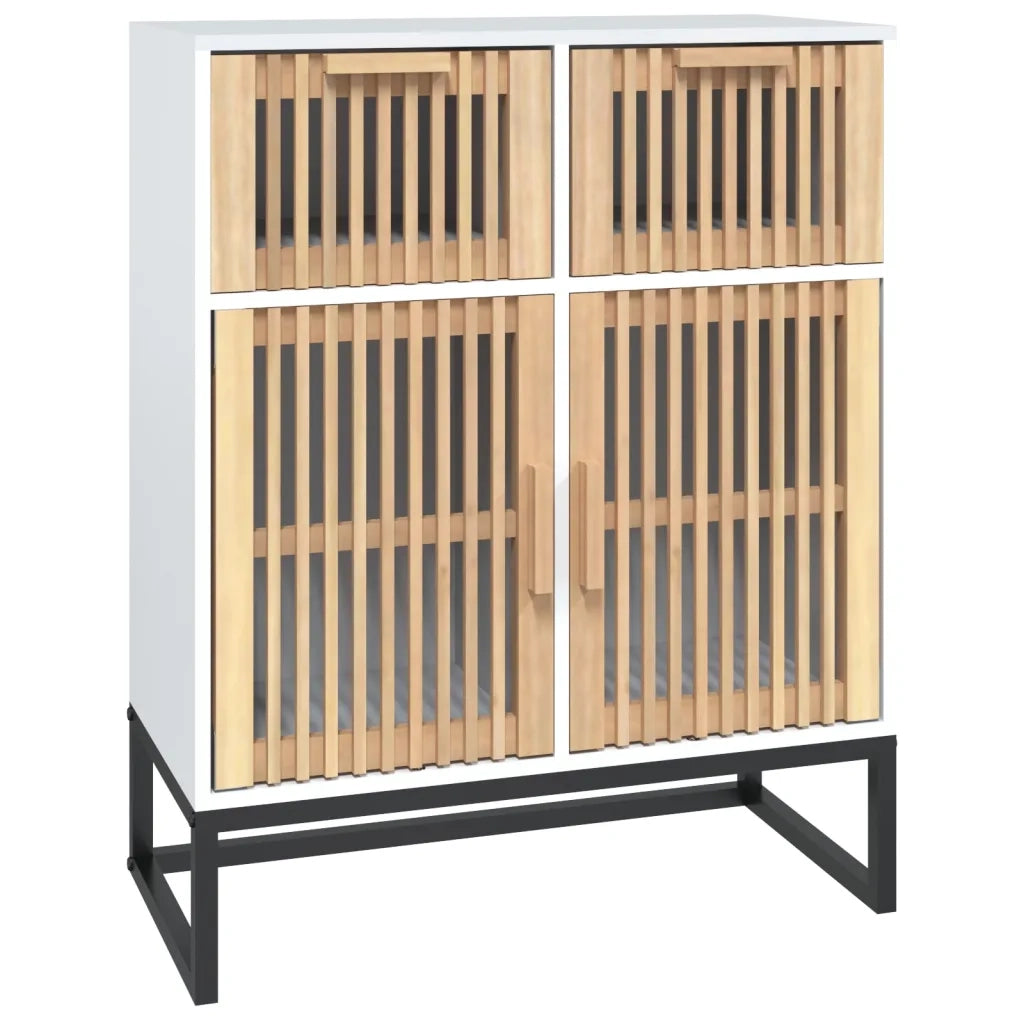 Credenza Bianca 60x30x75 cm in Legno Multistratocod mxl 105219