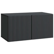 Mobile Porta TV da Muro Nero 59,5 x 31 x 30 cm
