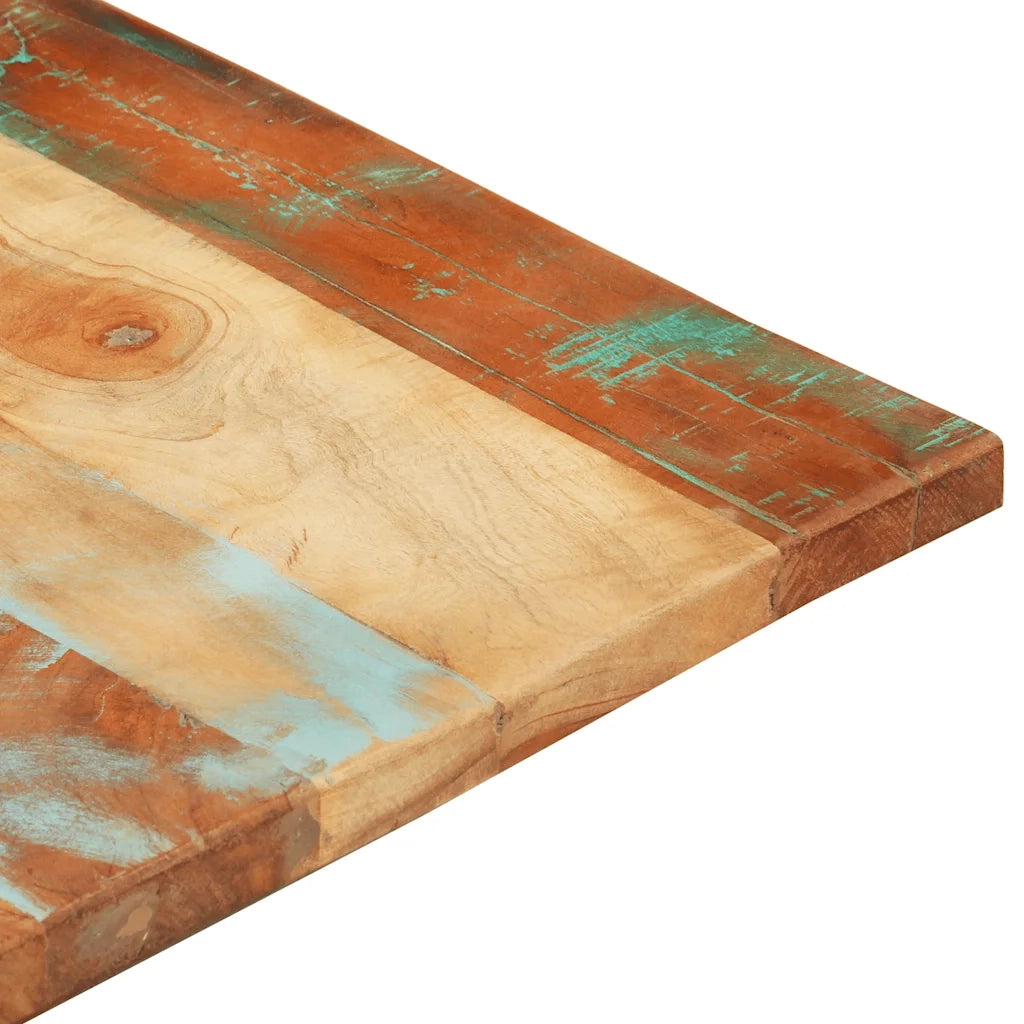vidaXL Piano Tavolo Rettangolare 60x140 cm 25-27 mm Legno di Recupero
