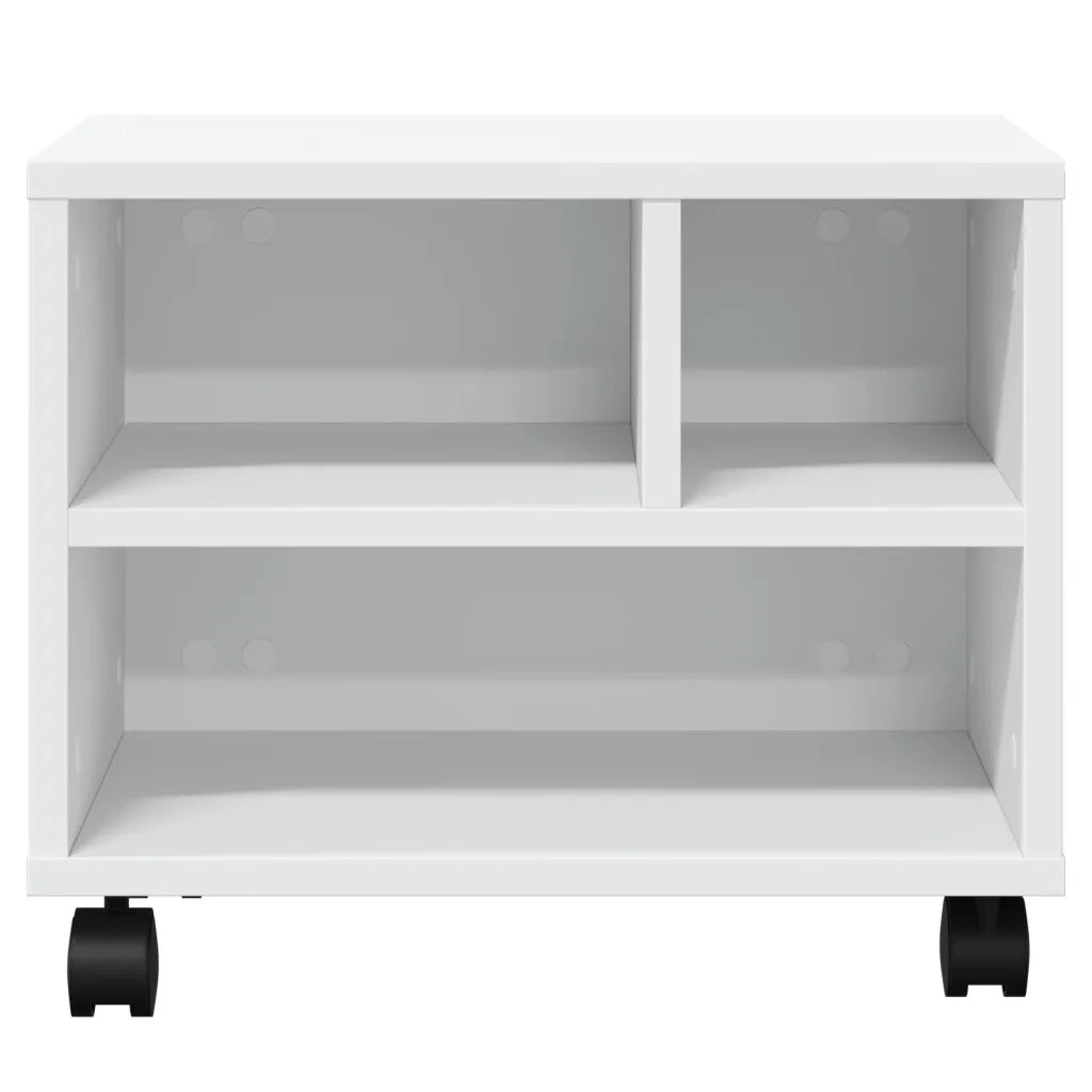 Supporto per Stampante con Ruote Bianco 41x32x34,5 cm CFW7873666