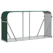 Portalegna 180 x 45 x 100 cm acciaio zincato verde 02_0043765