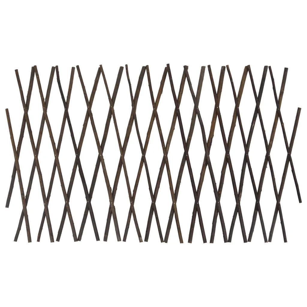 Recinzione a Traliccio in Salice 5 pz 180x30 cm 147759