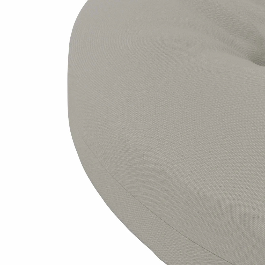 Cuscini per Sedia in 4 Pezzi 4 pz 100% Poliestere Grigio 945329
