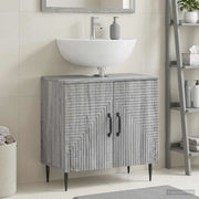 Armadio per Lavabo da Bagno HAARLEM Sonoma grigio 896791