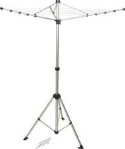 Droga automatica compatta con cavo di 12 metri - Asta telescopica regolabile da 136 a 185 cm