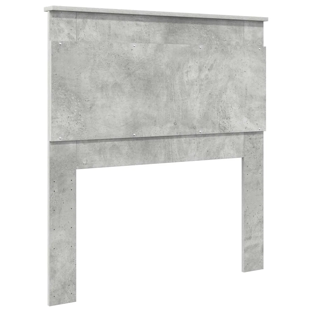 Testiera-Testata-Testiera Decorativa Grigio cemento 75 cm Legno multistrato 632588