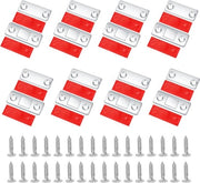 Magneetsnappers per 8 pezzi per serrande e porte scorrevoli in alluminio anodizzato