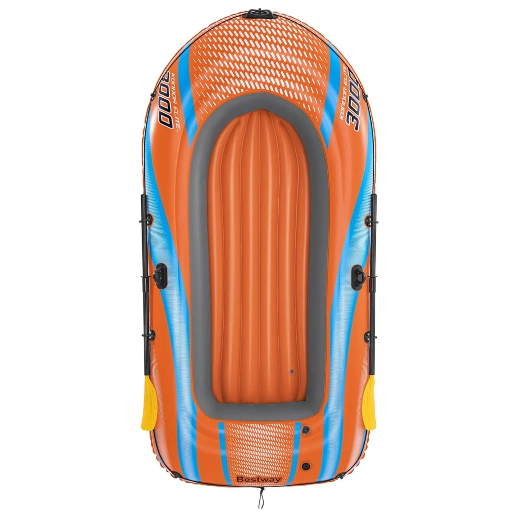 Bestway Gommone gonfiabile Arancione 246 x 122 cm PVC 42035744