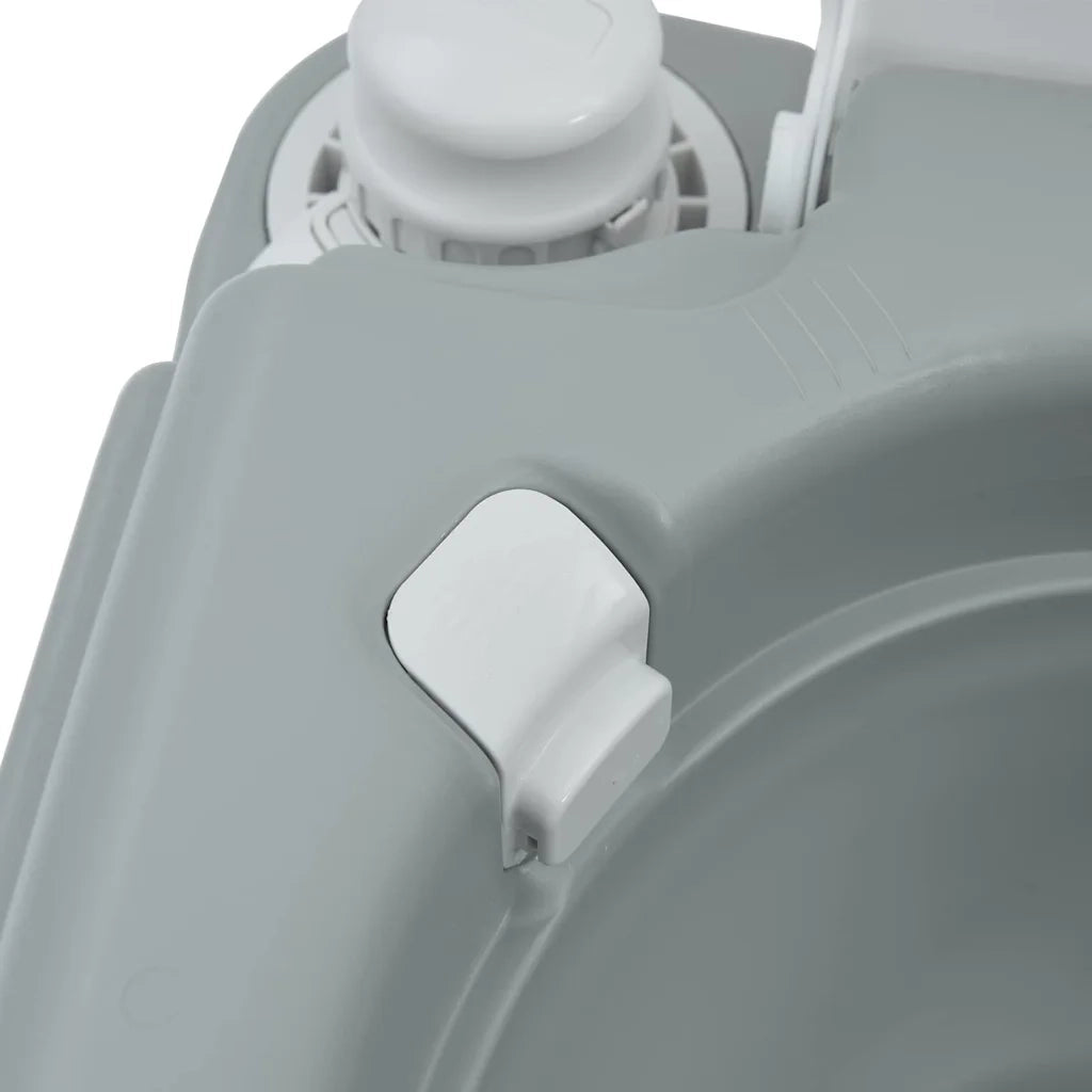 Toilette da Campeggio Grigio e Bianco 41,5 x 36,5 x 37,5 cm 42001437