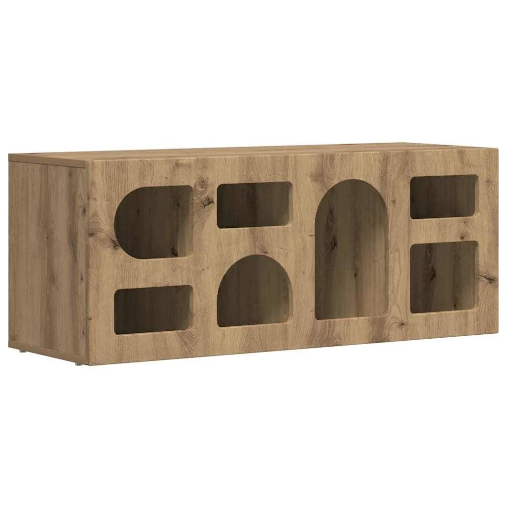 Mobile TV ELST 100 x 35 x 40 cm Rovere artigianale 891273