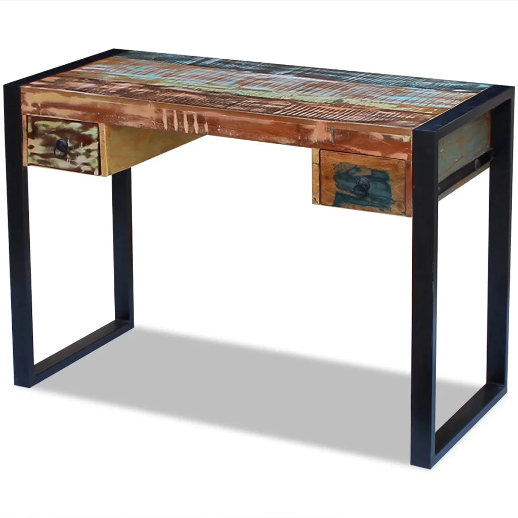 Scrivania in Legno Massello Anticato cod mxl 76506