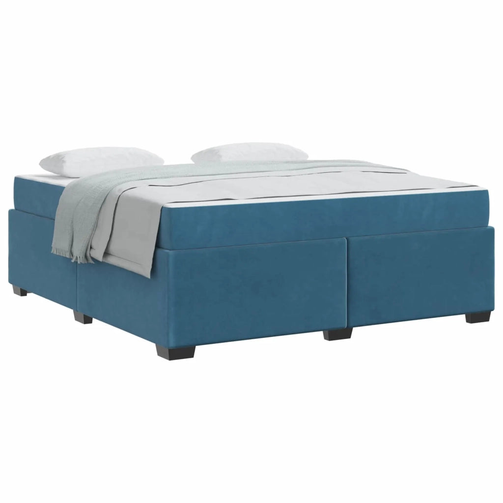 Struttura del letto Blu Scuro 180 x 200 cm Tessuto 3399306