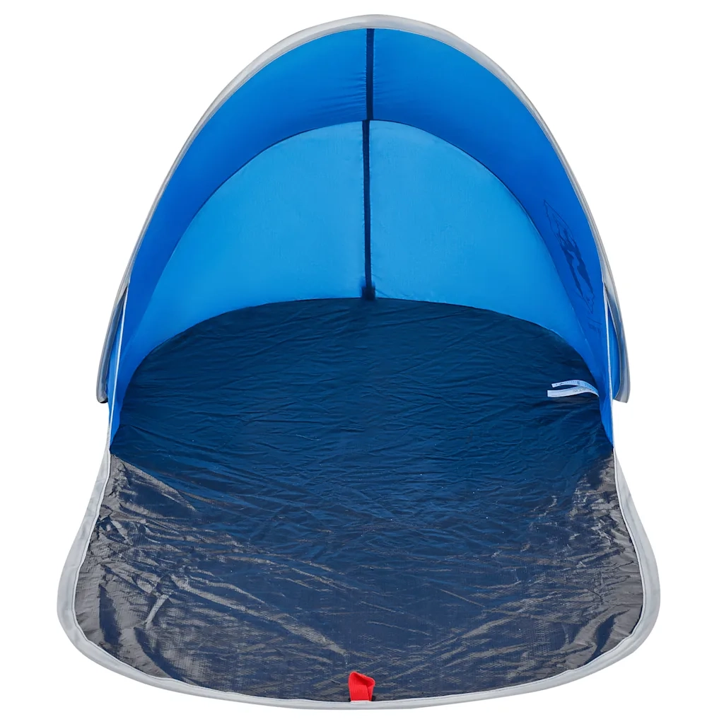 Tenda da Spiaggia Pop-Up Azzurra Impermeabile 4004155