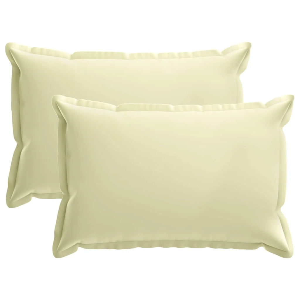 Federa 2 pcs HOUTEN Crema 50 x 70 cm Poliestere 919577