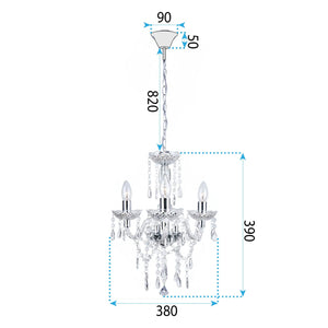 Lampada Da Soffitto Ebt005-3cp Black